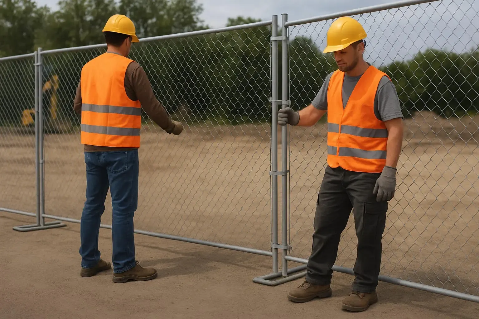 Temporary fencing for construction, events, schools, industry, and emergencies — Midway Rent-A-Fence