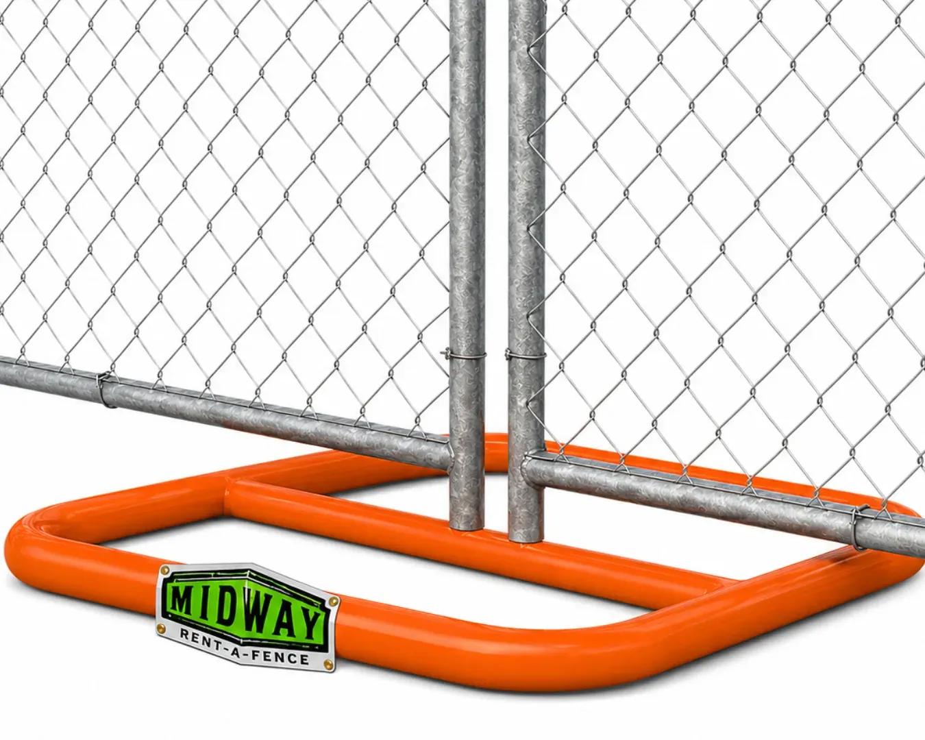 Free Standing Fence Panels — Midway Rent-A-Fence