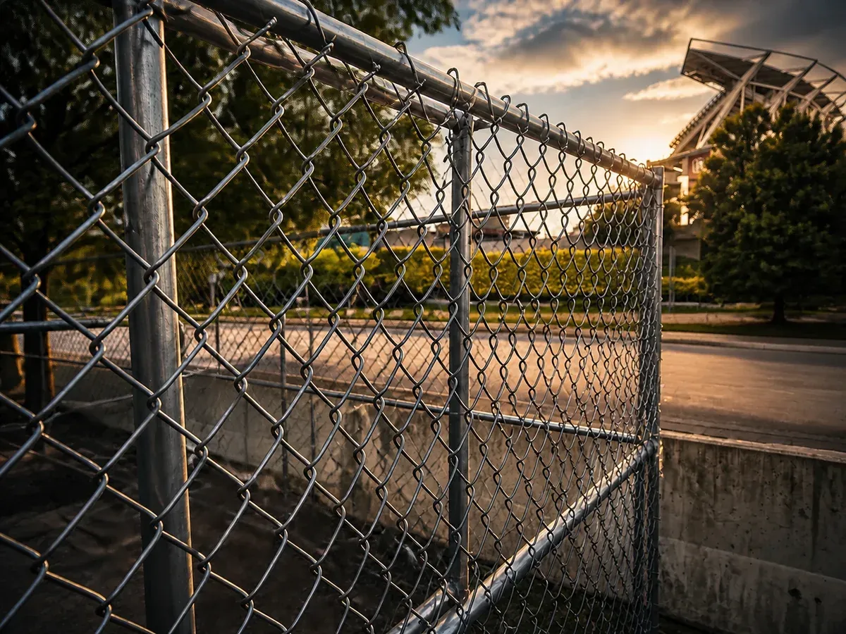 Events fencing project — Midway Rent-A-Fence