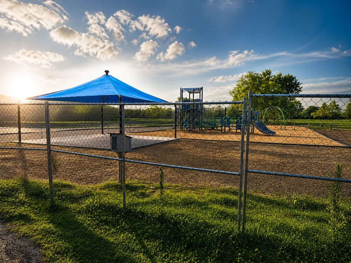 Schools fencing project — Midway Rent-A-Fence